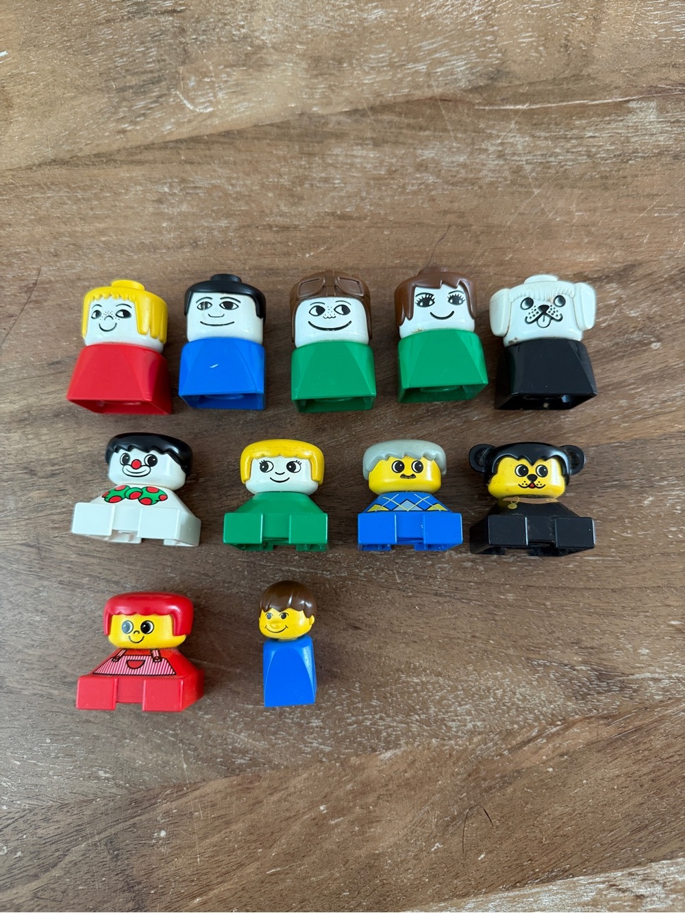 Vintage Lego Duplo figures